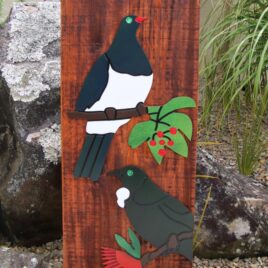 Kererū & Tūī Garden Art